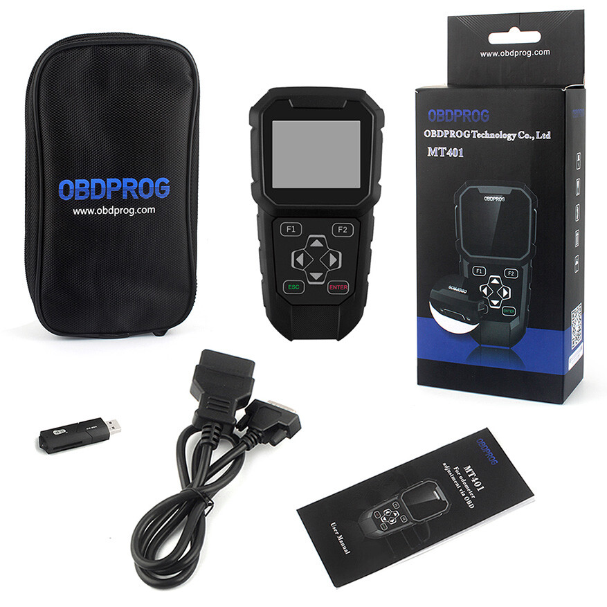 OBDPROG MT401 Odometer Adjustment Mileage Correction OBD2 Engine Diagnostic Tool