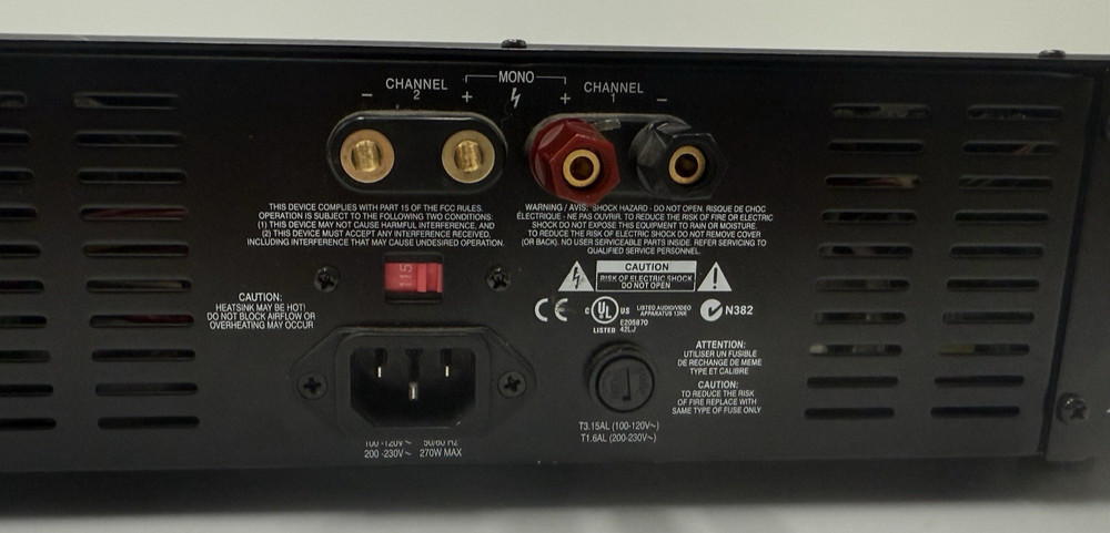 Alesis RA150 Power Amplifier