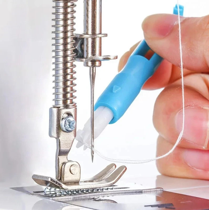 1pc Sewing Machine Needle Threader Inserter Tool Automatic Threading