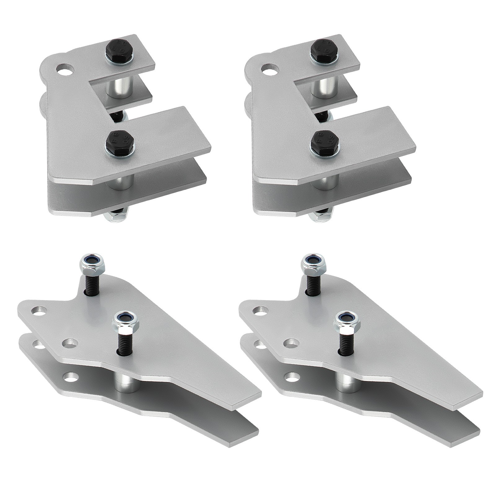 Front + Rear 3" Full Lift Kits for Polaris Ranger Fullsize 570 XP 900 1000 Crew