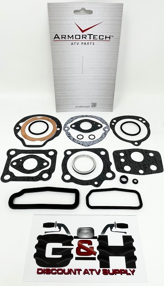 PISTON RINGS (Standard 52.00mm) + TOP GASKET KIT SET FOR 1982-1985 Honda ATC 110