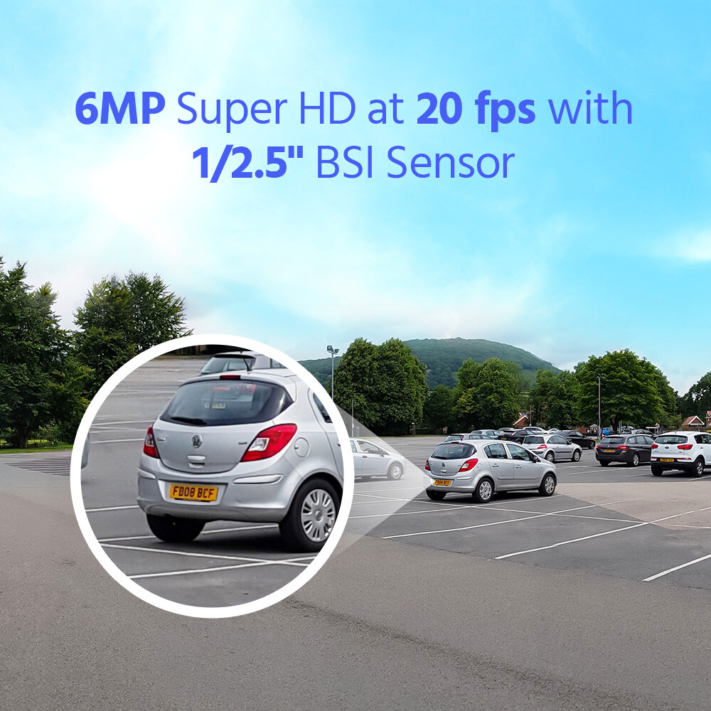 ANNKE 6MP POE Security Camera Dual Lens Outdoor Color Night Two-Way Audio FCD600