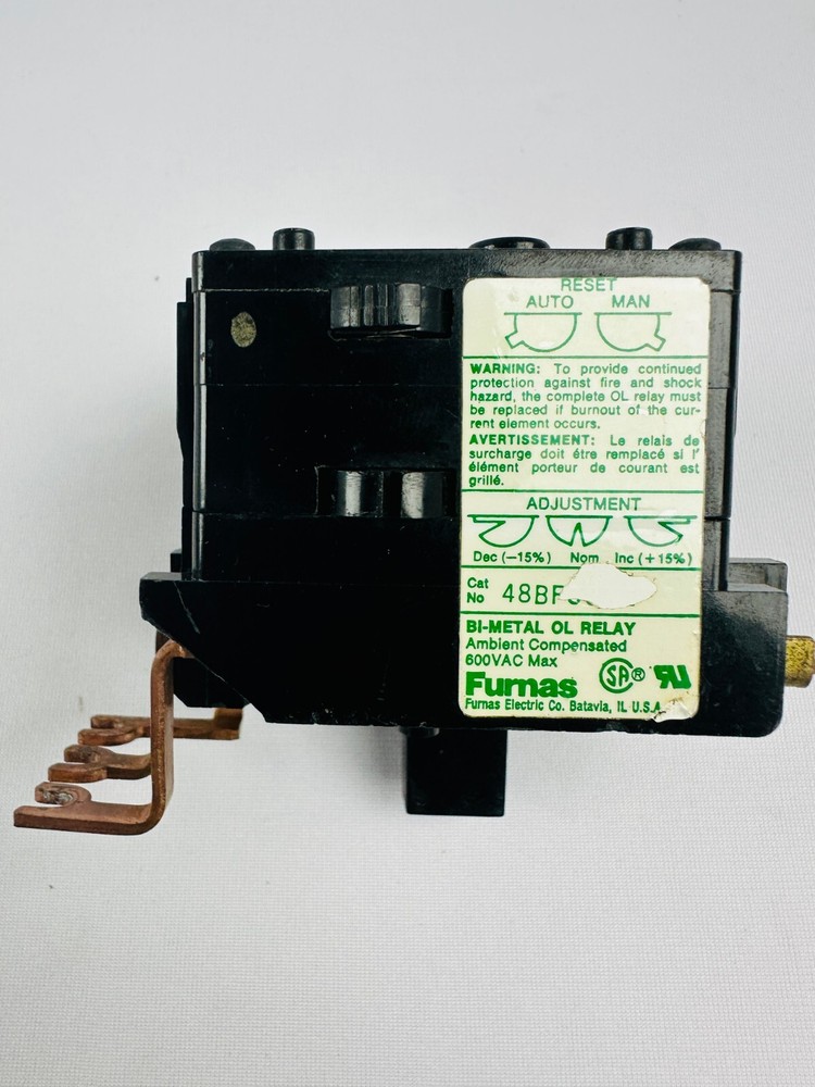Furnas Electric 48BF38A2 Overload Relay