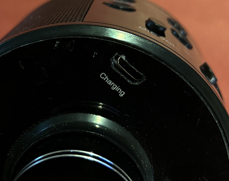 Wireless Bluetooth Karaoke app compatible Microphone Speaker Player Party mic