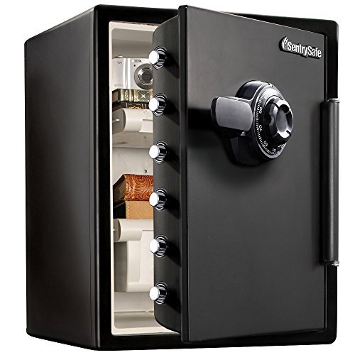 SentrySafe Black Fireproof Waterproof  Assorted Sizes , Styles , Pattern Names