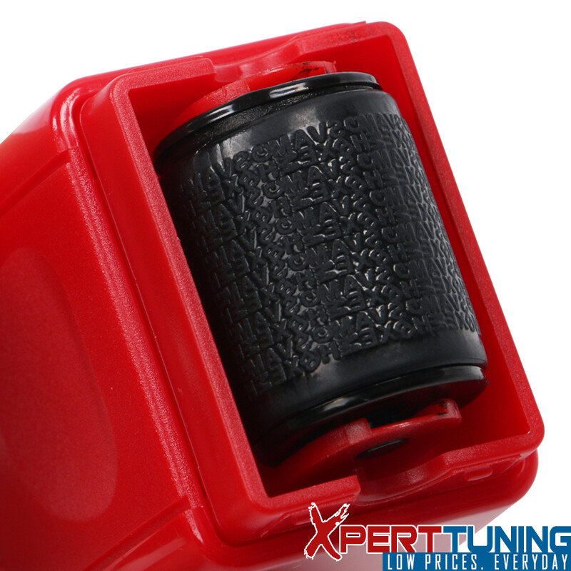 Identity Protection Privacy Roller Stamp Confidential Data Guard Your ID Red