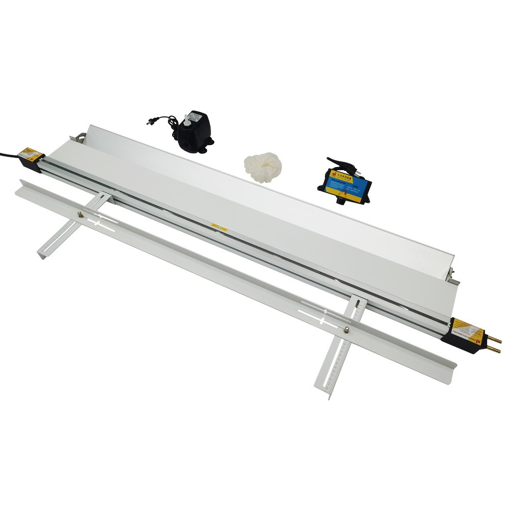 49in Acrylic PVC Plastic Bender 110V Manual Bending Machine with Angle Bracket
