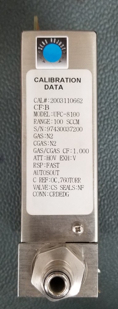 UNIT 8100 Elastomeric Seal Flow Controller 500 PSI UFC-8100, 8100-100492
