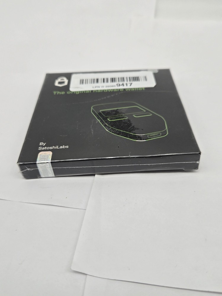 Trezor Model One Hardware Wallet - Secure Crypto Storage for BTC, ETH & More
