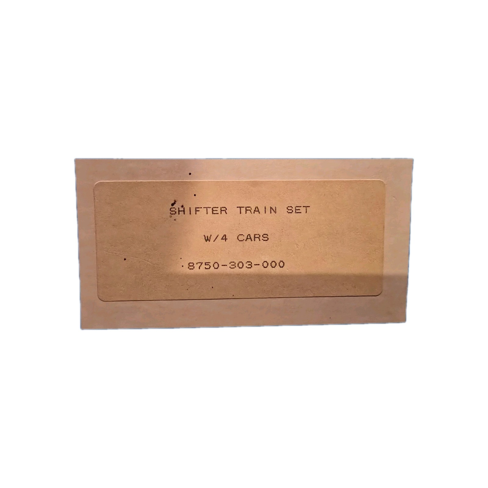 Collectors Mantua HO Train Set with 5 Cars & All Original Paperwork