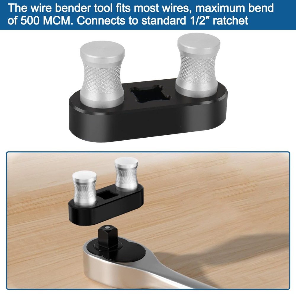Cable Bender Tool Electrical, Wire Bender Tool for Most Wires, Maximum Bending u