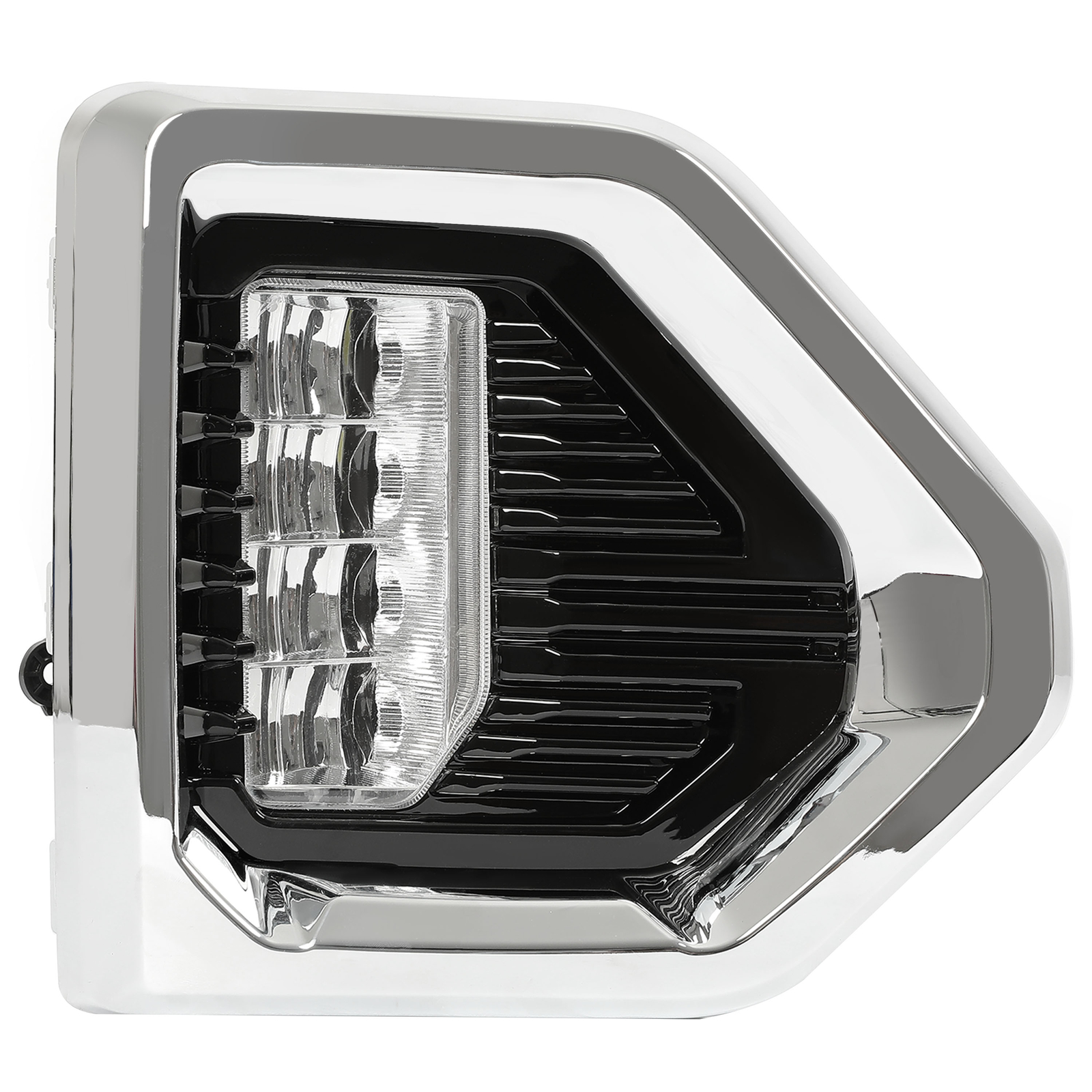 Fog Lights Lamp LED W/Chrome Bezels For GMC Sierra 1500 Denali 2019-2022