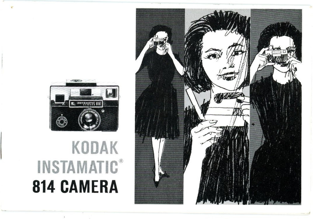Kodak Instamatic 814 Camera  owners manual with specs