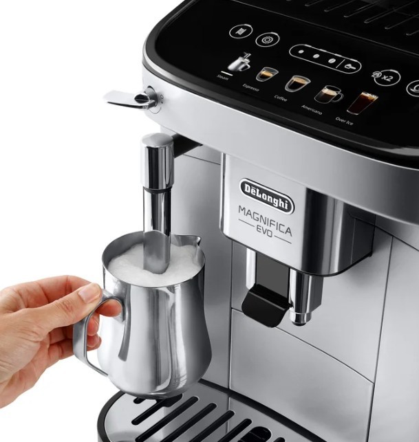 DELONGHI Magnifica Evo Super Automatic Espresso Machine Silver ECAM29034SB