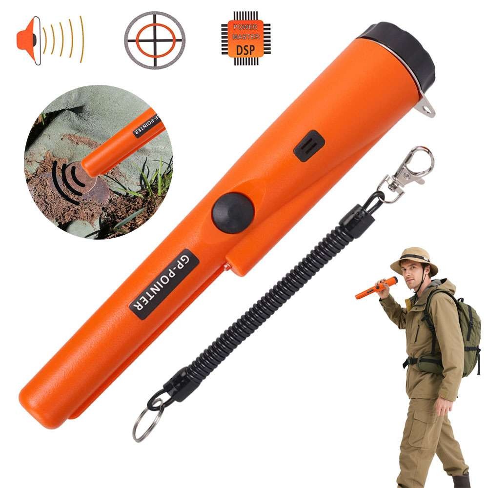 Metal Detector HandHeld Pro Pinpointer Pointer Probe Sensitive Tester Waterproof