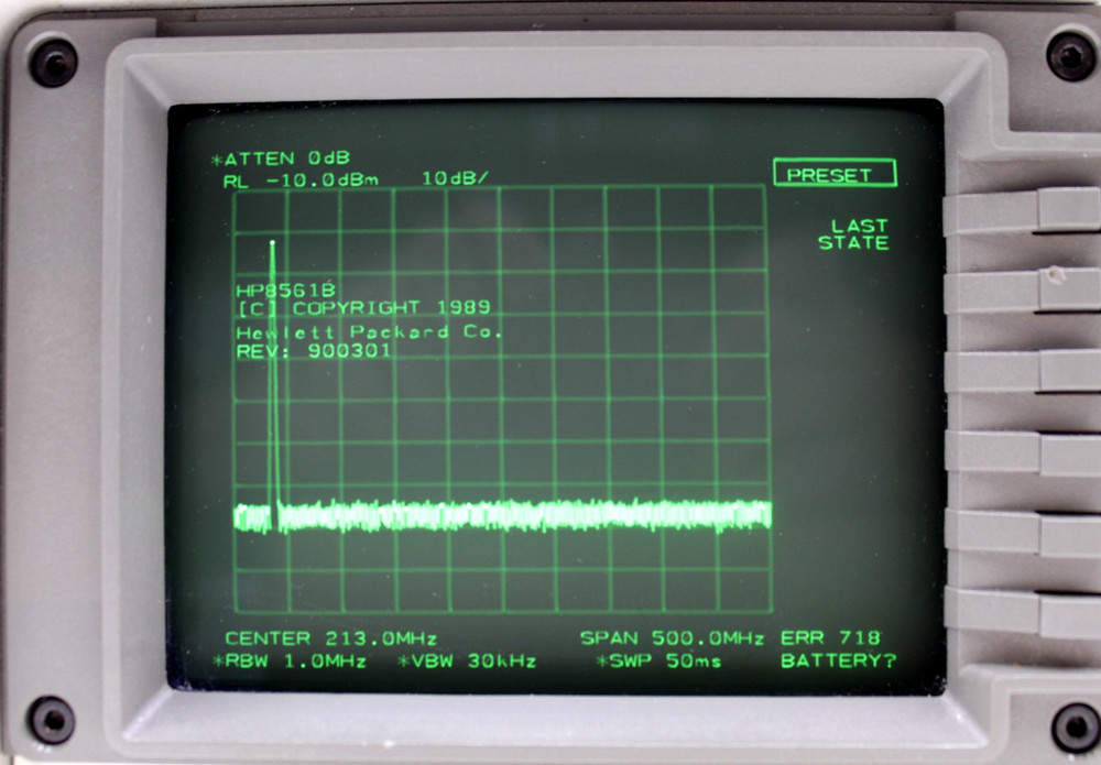HP 8561B Spectrum Analyzer Power Tested Only