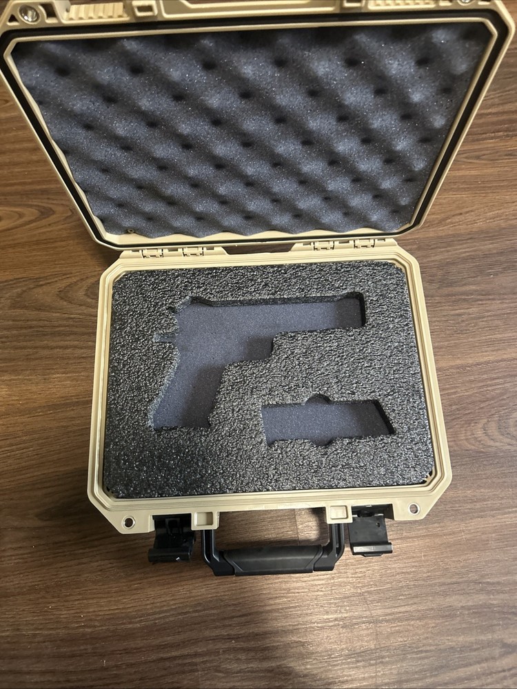 CMP 1911 Flambeau Hard Case Tan Coyote
