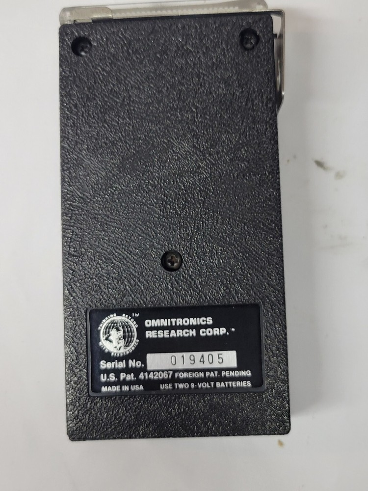 OMNITRONICS PERSONAL SECURITY ALARM Open Box Never Used TESTED THIFT PROTECTION