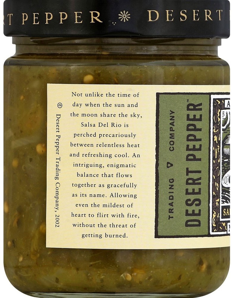 Desert Pepper Salsa Del Rio - Medium - 16 oz