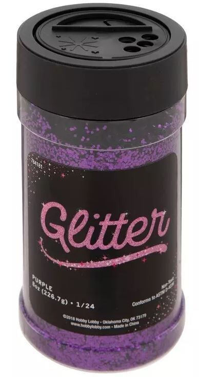 Glitter - 8 Ounces Purple