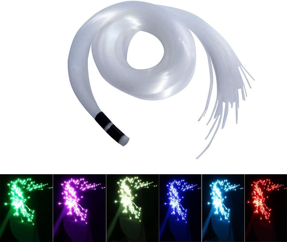 Waterproof 50pcs Fiber Optic Cables - Ideal for Pools & Star Ceiling Kits