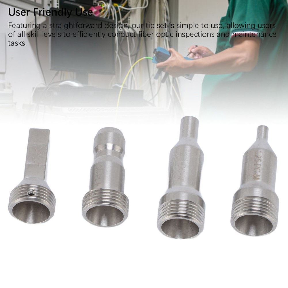 Efficient 400X Optical Fiber End Face Inspector Tip For Enhanced Network Perform