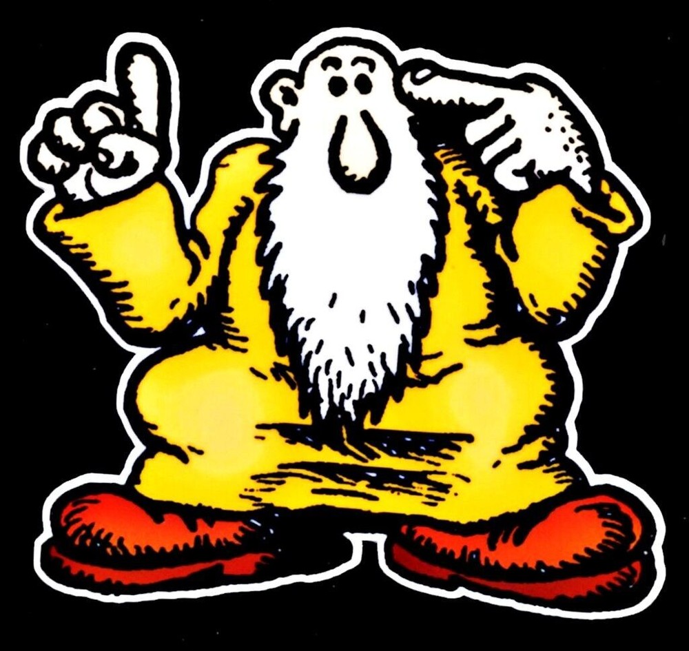 Mr. Natural Sticker Decal