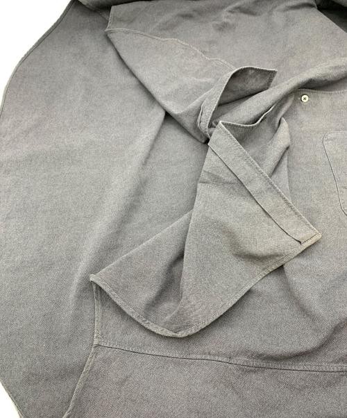 Graphpaper OVERSIZED BD PULLOVER SHIRT gray ＧＭ224-500043Ｂ