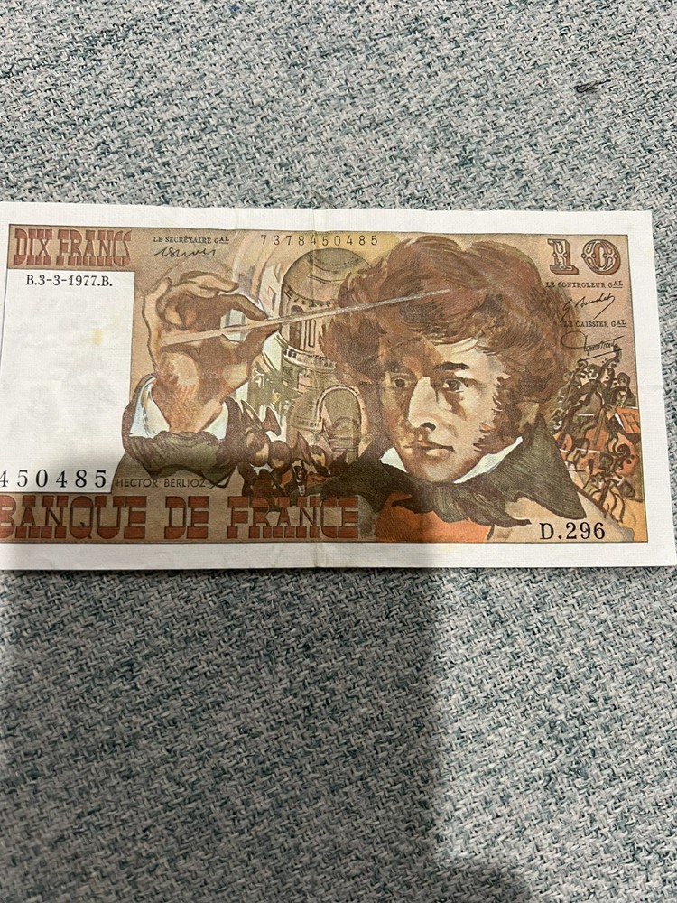 France 10 Franc Note