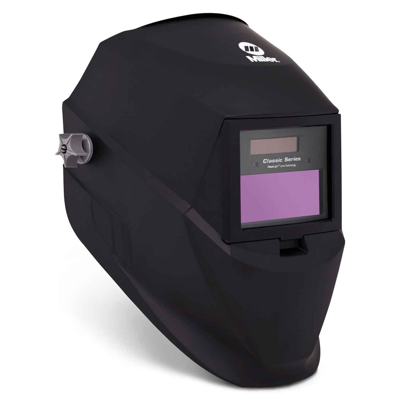 Miller 287803 Classic Series Welding Helmet with ClearLight Lens, Black