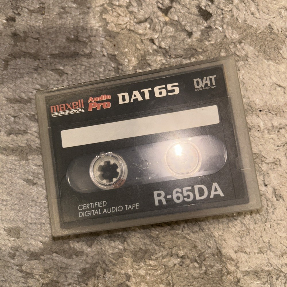 Maxwell Professional DAT 65Audio Pro R-65DA Tape