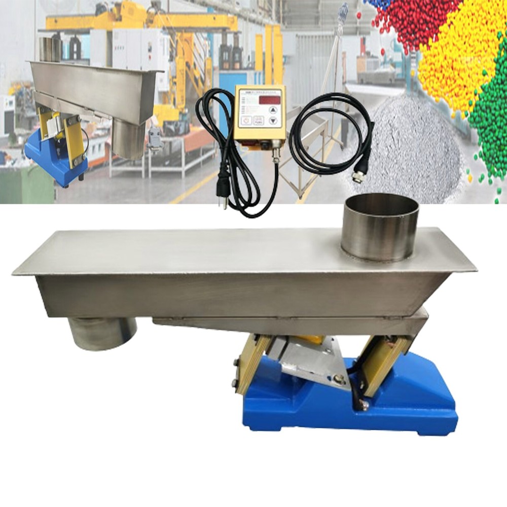 Electromagnetic Small Vibrating Feeder Granules Filling Machine with Controller