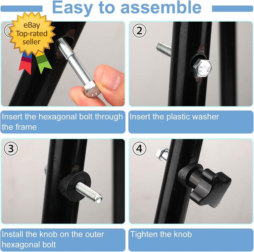 2 Sets Rollator Walker Replacement Arm Adjustment Knobs Comfortable Universal Pa