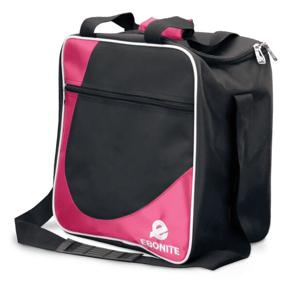 Ebonite Basic Pink 1 Ball Tote Bowling Bag