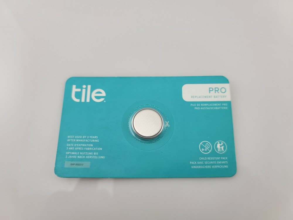Tile Pro Replacement Battery Exp 12/2022