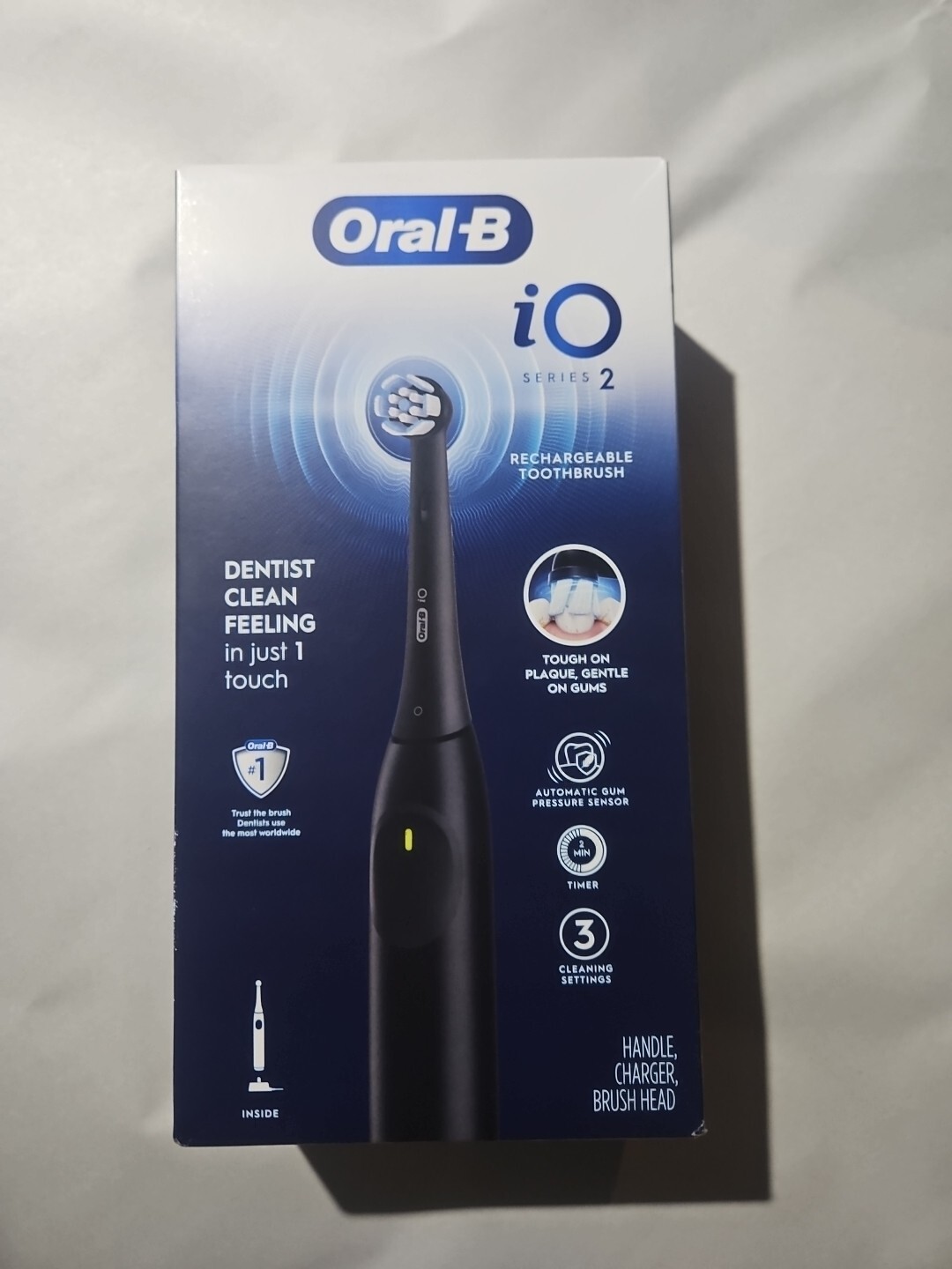 Oral-B iO Series 2 Black Brand New Free S&H