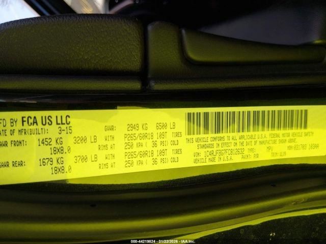 CHERGRAND 2015 Transmission Shift 1018903