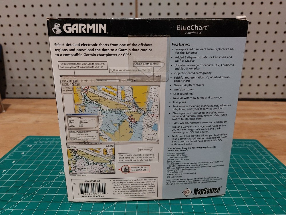 Garmin MapSource BlueChart CD Americas Version 6