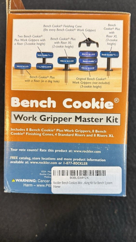 Rockler Bench Cookie Master Kit, Model# 56071