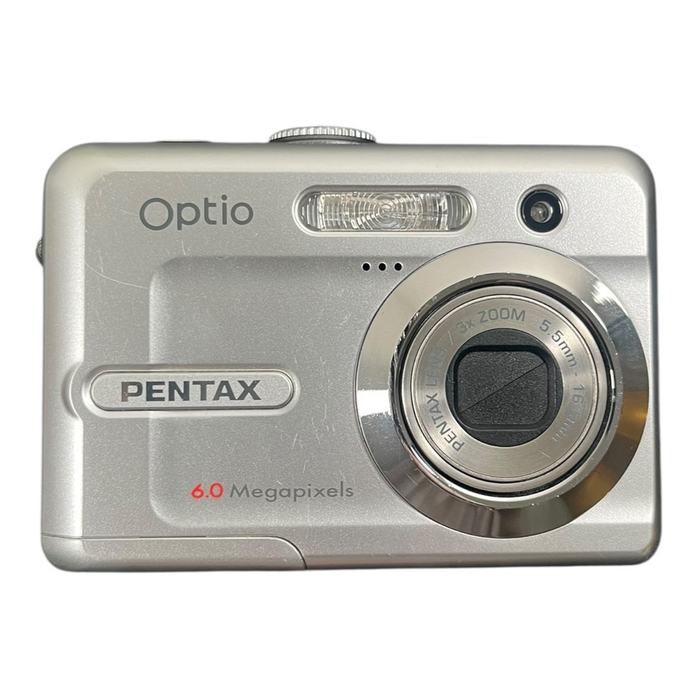 Vintage Pentax Optio E20 6MP Digital Camera with Original Box & Guides TESTED