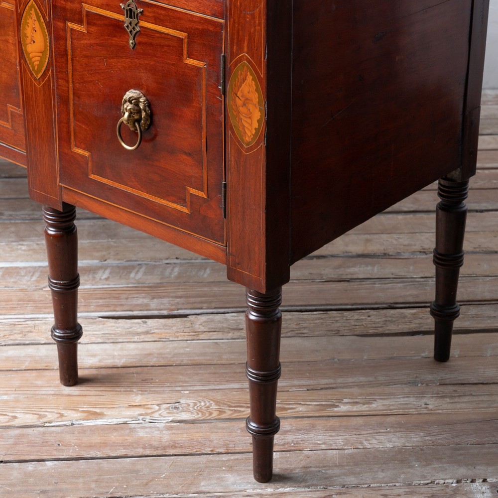 Regency Inlaid Mahogany Sideboard, c.1820