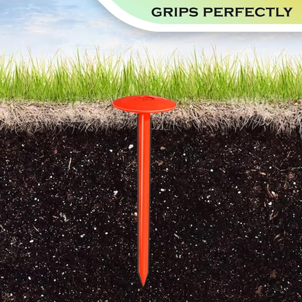 FEBTECH-SepticTank Marker for Property line Markers-2.7"x10" Pack of 16+1 Hammer