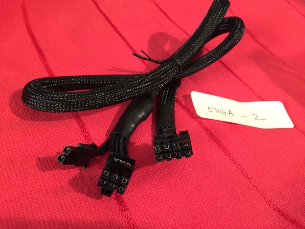 EVGA SUPERNOVA PCIE VGA Power Supply Cable ,ORIGINAL ( 29" )