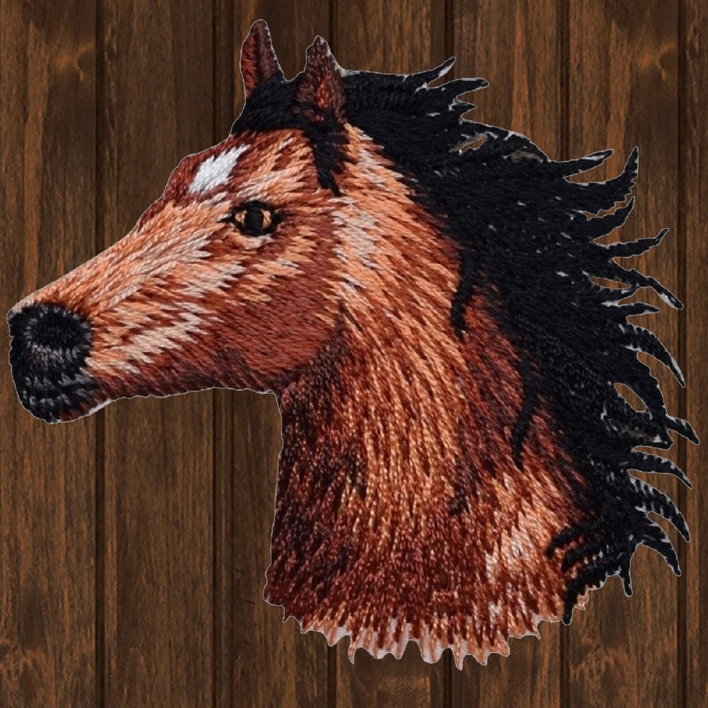 Horse Embroidered Patch — Iron On