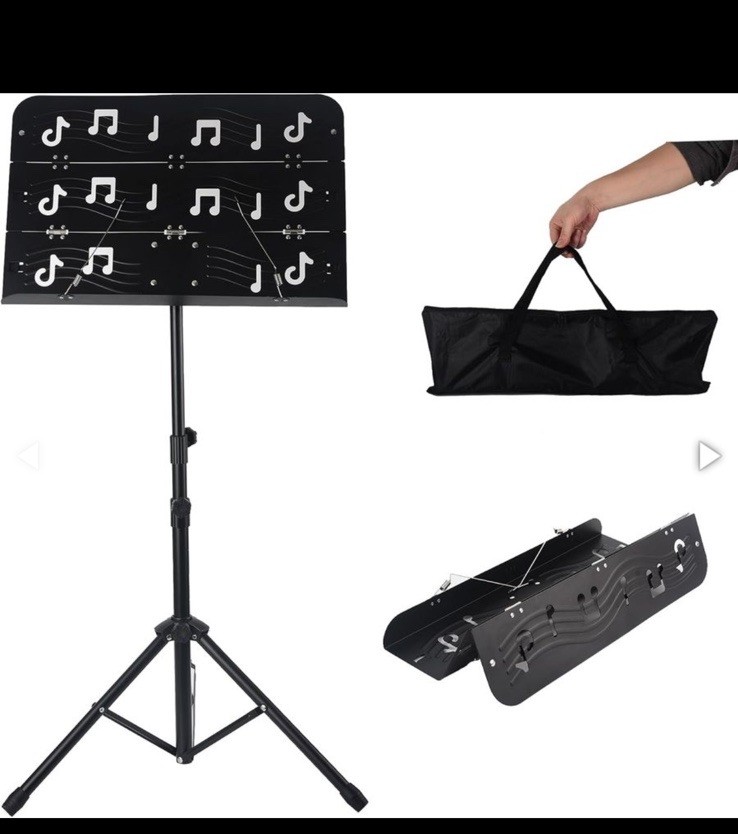Adjustable Music Stand Notebook Holder with Versatile Height