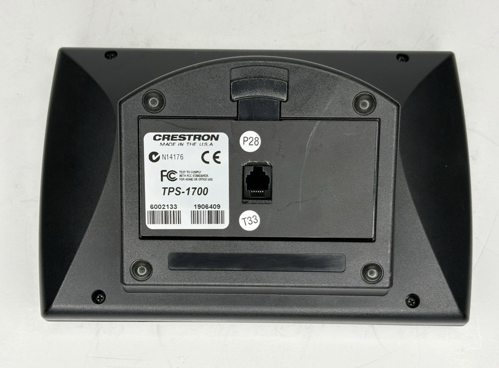 Used Crestron TPS-1700 Touchscreen Control Panel SmarTouch