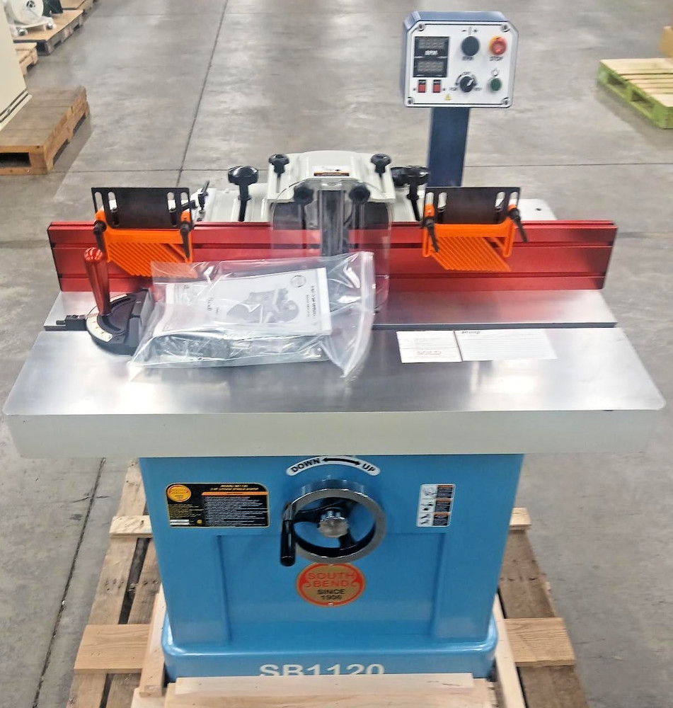 5 HP 3-Phase Variable-Speed Spindle Shaper