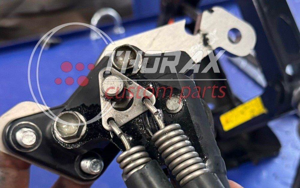 Thorax Side Stand Relocation Bracket for KTM 950/990 Adventure.