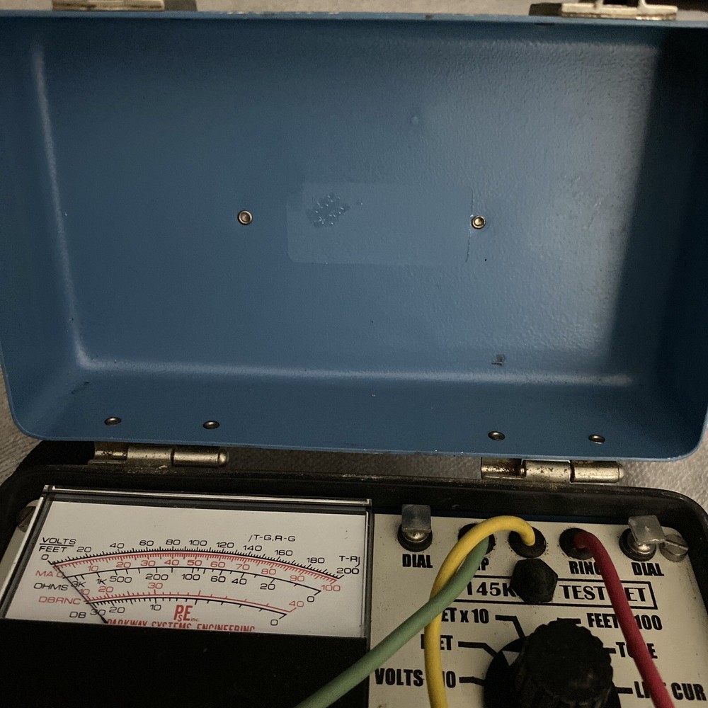 Vintage Subscriber Loop Test Set Model 145KC Manf. By Parkway System Engineering