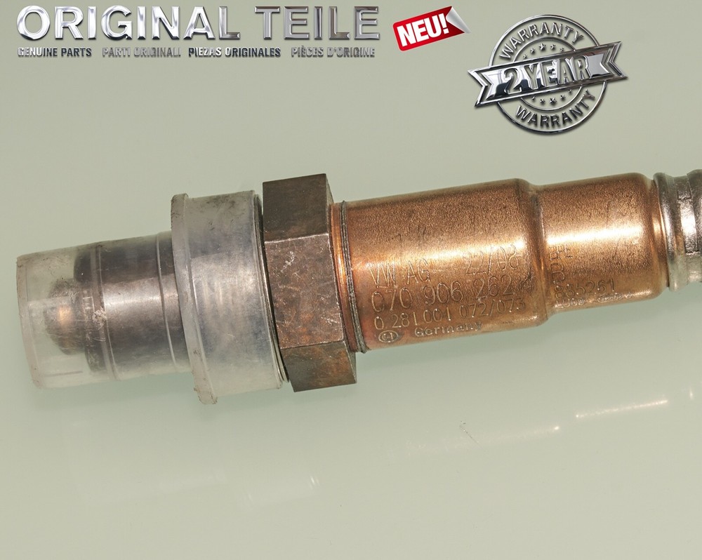 New Genuine Audi A6 3.0 D Lambda Oxygen Sensor 0281004072 070906262B